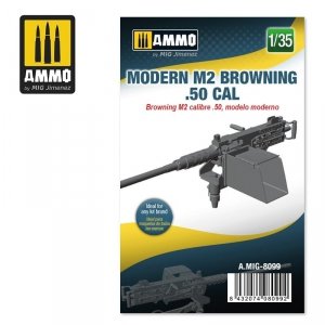 Ammo of Mig 8099 MODERN M2 Browning .50 cal 1/35