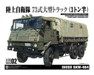 Aoshima 05894 Isuzu SKW-464 MILITARY#2 3 1/2t Truck 1/35