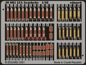 Eduard 49005 Seatbelts IJA 1/48