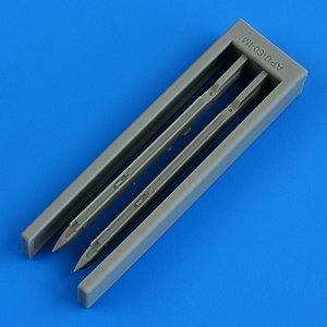 Quickboost QB49201 Su-25 Frogfoot APU-60-IM missile adapters (for Zvezda) 1/48