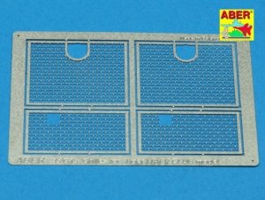 Aber 35G15 Grilles for german tank Sd.Kpz. 181 Tiger I (1:35)