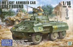 Andy's Hobby Headquarters AHHQ-008 M8 Greyhound US light Armored Car 1/16