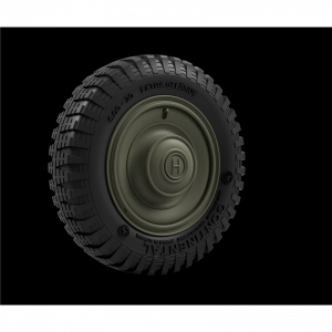 Panzer Art RE35-828 Horch V8 type 830R Road wheels (Continental) 1/35