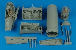 Aires 2110 F-8E/H Crusader detail set 1/32 Trumpeter