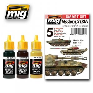 AMMO of Mig Jimenez 7104 BUNDESWEHR AFGHANISTAN SCHEME SET