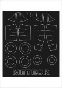 Montex SM72143 GLOSTER METEOR MK9 MPM