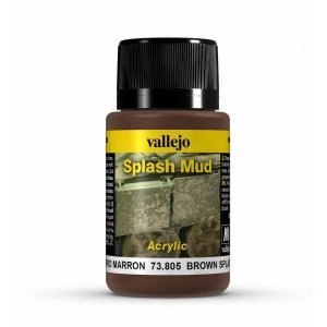 Vallejo 73805 Splash Mud -  Brown Splash Mud 40ml