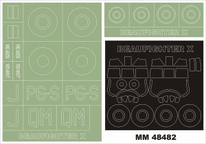 Montex MM48482 Beaufighter TF.X REVELL 3943 1:48