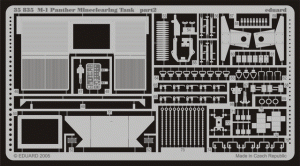 Eduard 35835 M-1 Panther Mineclearing Tank 1/35 Dragon
