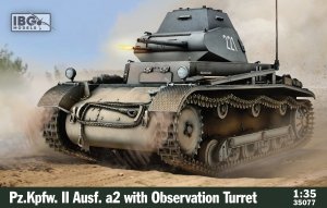 IBG 35077 Pz.Kpfw. II Ausf. a2 with Observation turret 1/35