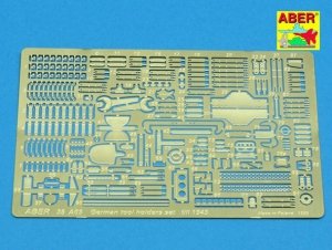 Aber 35A003 Uchwyty do niemieckich narzędzi do1943 (1:35)