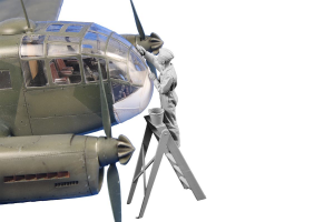 CMK F48358 Siebel Si 204/Aero C-3 Airman (cleaning canopy glazing) 1/48