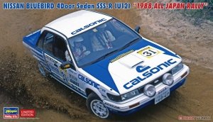 Hasegawa 20470 Nissan Bluebird 4Door Sedan SSS-R (U12) 1988 All Japan Rally 1/24