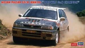 Hasegawa 20676 NISSAN PULSAR GTI-R (RNN14) 1992 WRC Gr.N CHAMPION 1/24