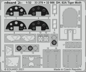 Eduard 33278 DH. 82A Tiger Moth ICM 1/32
