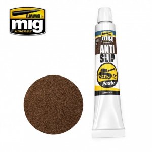 Ammo of Mig 2035 ANTI-SLIP PASTE - BROWN COLOR FOR 1/35