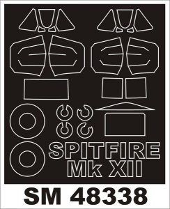 Montex SM48338 SPITFIRE MkXII AIRFIX