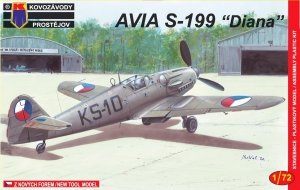 Kozavody Prostejov KPM0008 Avia S-199 Diana 1/72