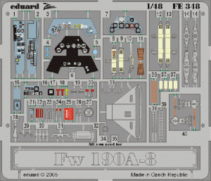 Eduard FE348 Fw-190A-8 1:48 Tamiya