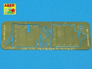 Aber R04 Front fenders for Panther G/F Jagdpanther (1:35)