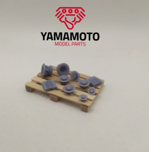 Yamamoto Model Parts YMPTUN32 Zestaw Car Audio 1/24