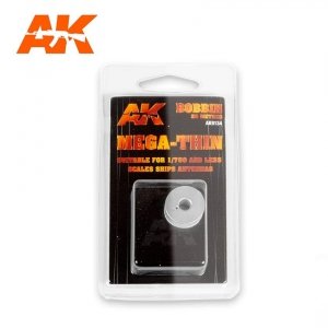 AK Interactive AK9134 ELASTIC RIGGING BOBBIN MEGA-THIN 0,020 mm