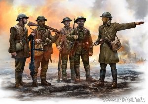 Master Box 35146 British Infantry, Somme Battle period, 1916 (1:35)