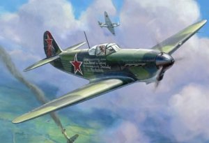 Zvezda 4817 Soviet fighter Yak-1b (1:48)