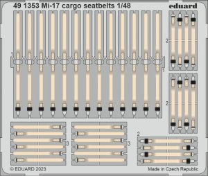Eduard 491353 Mi-17 cargo seatbelts AMK 1/48