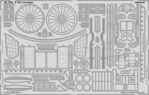 Eduard 48792 F-35B exterior KITTY HAWK 1/48