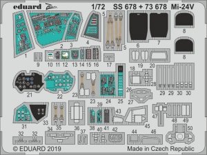 Eduard 73678 Mi-24V ZVEZDA 1/72