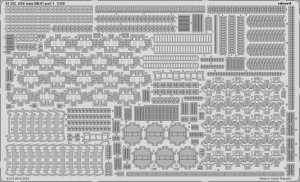 Eduard 53302 USS Iowa BB-61 part 1 HOBBY BOSS 1/350