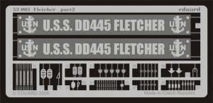 Eduard 53003 Fletcher 1/350 Tamiya