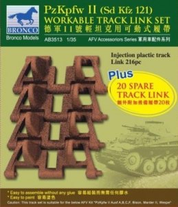 Bronco AB3513 Pz II Workable Track 1/35