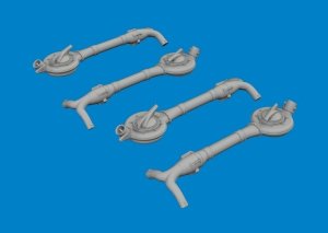 Eduard 6481112 B-24D turbochargers PRINT HOBBY BOSS 1/48