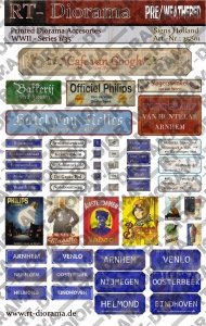 RT-Diorama 35801 Printed Accessories: Signs Holland 1/35