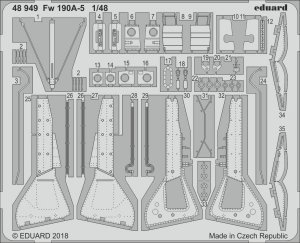 Eduard 48949 Fw 190A-5 EDUARD 1/48