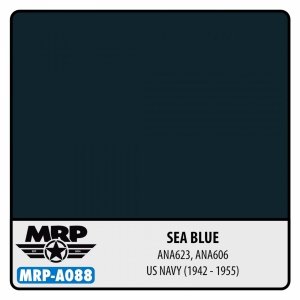 Mr. Paint MRP-A088 WWII US - Glossy Sea Blue ANA623, FS15042 - aqua colors - 17ml