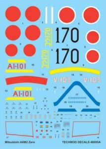 Techmod 48095 - Mitsubishi A6M2 Zero (1:48)