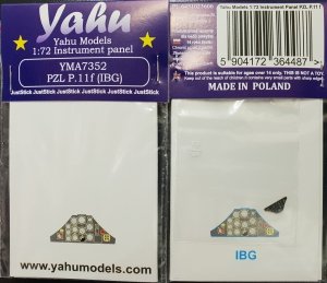  Yahu YMA7352 PZL P.11f  for IBG 1/72