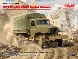ICM 35594 G7117 with Soviet Drivers 1/35