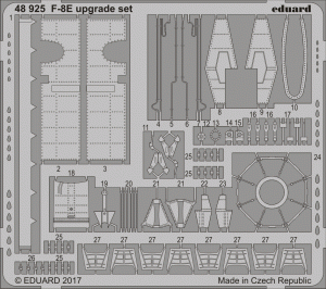 Eduard 48925 F-8E upgrade set EDUARD 1/48