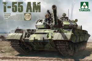 Takom 2041 T-55 AM RUSSIAN MEDIUM TANK 1/35