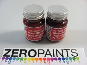 Zero Paints ZP-1239-180/A Lancia Delta HF Integrale Evo -Winner Red (Pearlescent) - Paints 2x30ml