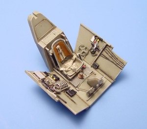 Aires 7081 Messerschmitt Bf 109E3/4 cockpit set 1/72 TAMIYA