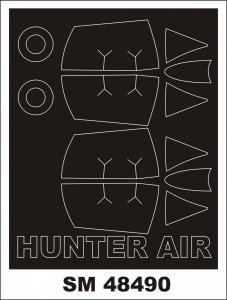 Montex SM48490 Hunter F.6 AIRFIX 1:48