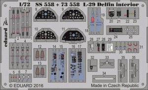 Eduard 73558 L-29 Delfin 1/72 AMK