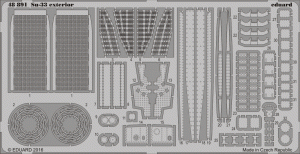 Eduard 48891 Su-33 exterior KINETIC MODEL 1/48