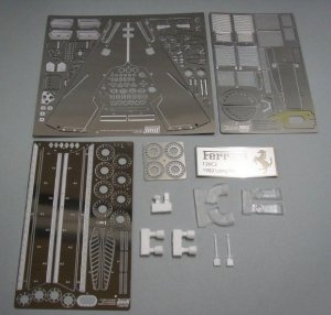 KA Models FE-20002 Ferrari 126C2 Long Beach Super Detail-Up parts set for Fujimi 1/20
