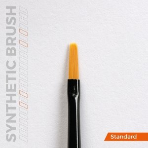 AK Interactive AKB001 AK SYNTHETIC BRUSH – FLAT 1